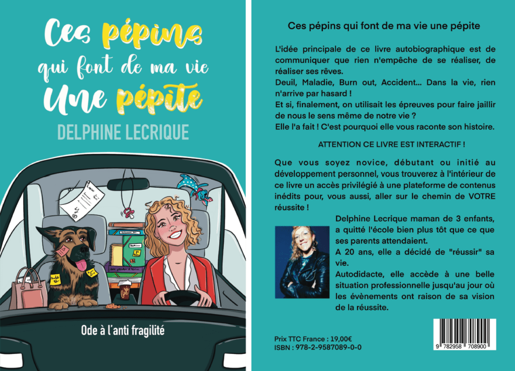 Couverture et résumé du livre de Delphine Lecrique