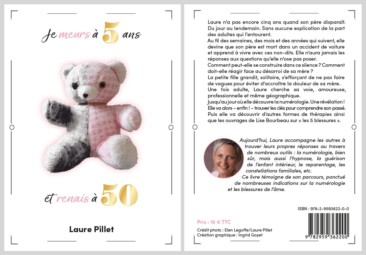 Couverture et résumé du livre de Laure Pillet